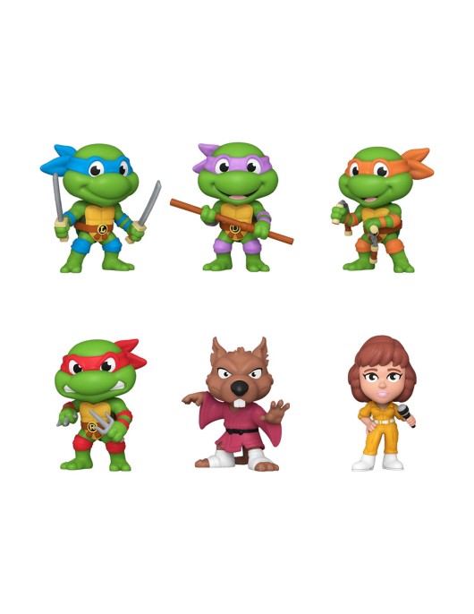 Funko Minis: The Mutant Teenage Ninja Turtles (Random) Vinyl Figures