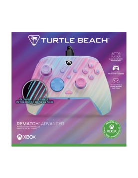 Turtle Beach: Rematch Advanced - Wired Controller [For XBOX, PC] (Color: Cotton Candy)