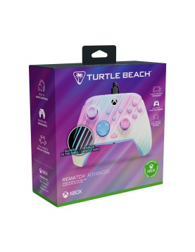 Turtle Beach: Rematch Advanced - Wired Controller [For XBOX, PC] (Color: Cotton Candy)