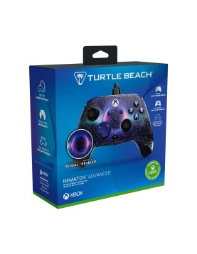 Turtle Beach: Rematch Advanced - Wired Controller [For XBOX, PC] (Color: Dark Cosmos Reveal)