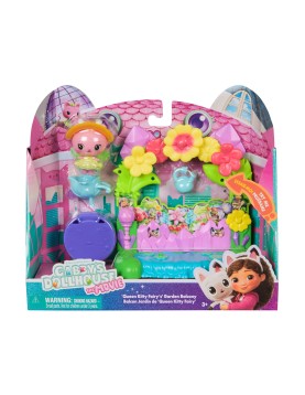 Spin Master Gabby's Dollhouse: The Movie - 'Queen Kitty Fairy's' Garden Balcony (20152986)