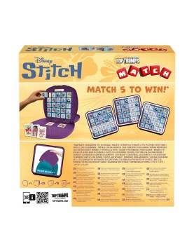 Winning Moves Top Trumps Match: Lilo &amp; Stitch New Multilingual Version (WM05350-ML1-6)