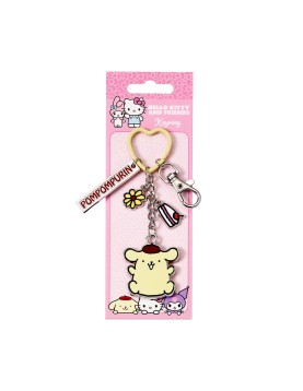 Carat Shop Hello Kitty - Pompompurin Keyring with Charms (HKKR0018)