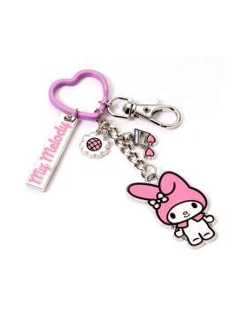 Carat Shop Hello Kitty - My Melody Keyring with Charms (HKKR0020)