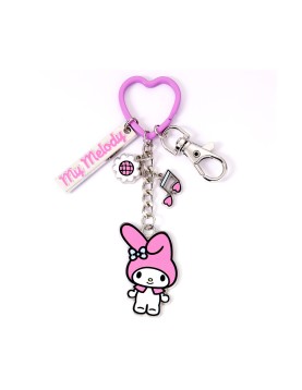 Carat Shop Hello Kitty - My Melody Keyring with Charms (HKKR0020)