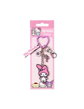 Carat Shop Hello Kitty - My Melody Keyring with Charms (HKKR0020)