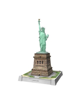 Ravensburger 3D Puzzle: 3D Iconics - Statue of Liberty Night Edition (108pcs)
