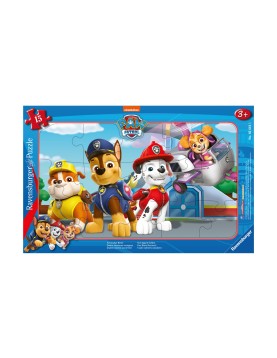 Ravensburger Puzzle: Paw Patrol - Four Brave Rescuers! (15pcs) ( 05681)