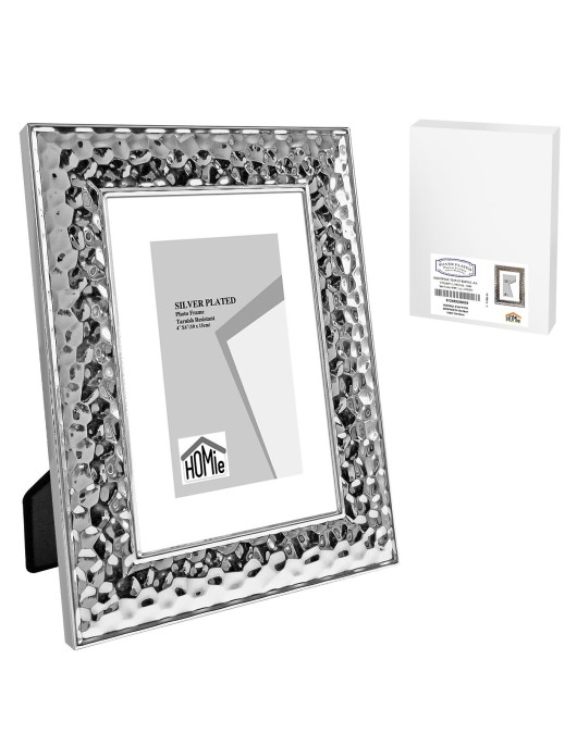 Κορνίζα Επάργυρη Σφυρήλατη 10x15cm Homie 321912