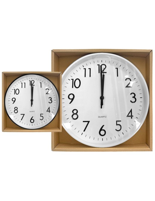 Ρολόι Τοίχου με 3d Αριθμούς ø30cm Homie 322039