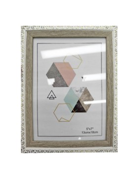 Κορνίζα Πλαστική Τύπου Ξύλο 13x18cm Homie 322058