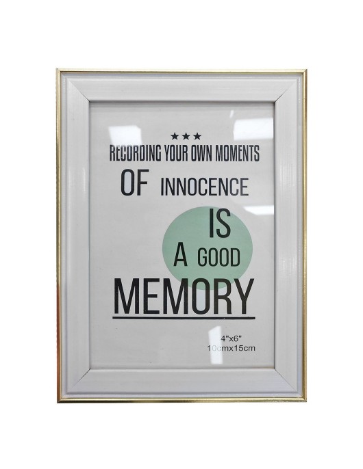 Κορνίζα Πλαστική Τύπου Αλουμινίου 10x15cm Homie 322060