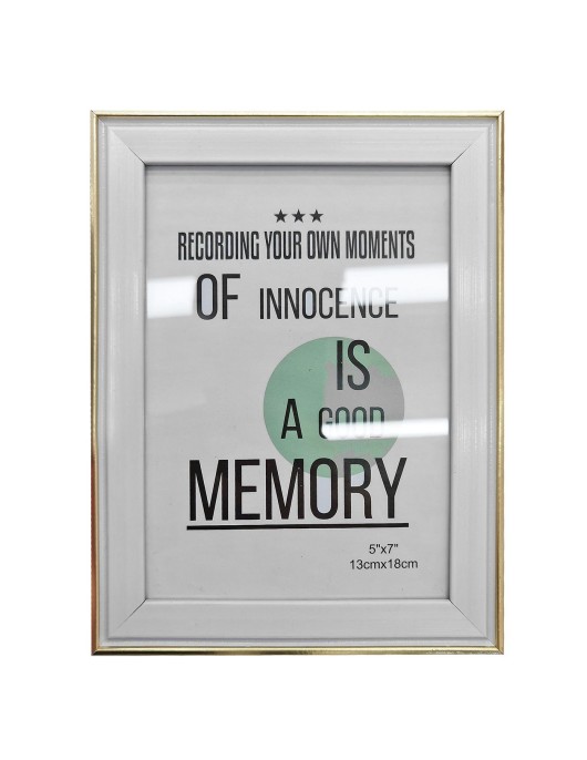 Κορνίζα Πλαστική Τύπου Αλουμινίου 13x18cm Homie 322061