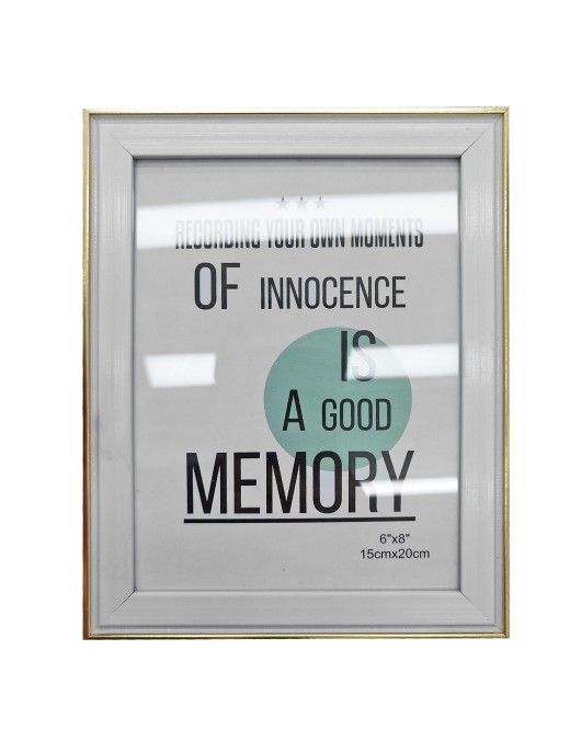 Κορνίζα Πλαστική Τύπου Αλουμινίου 15x20cm Homie 322062