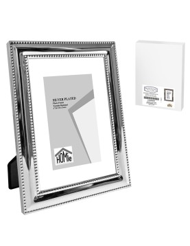 Κορνίζα Επάργυρη με Διπλό Κέντημα 10x15cm Homie 322076