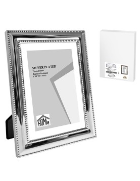 Κορνίζα Επάργυρη με Διπλό Κέντημα 15x20cm Homie 322078