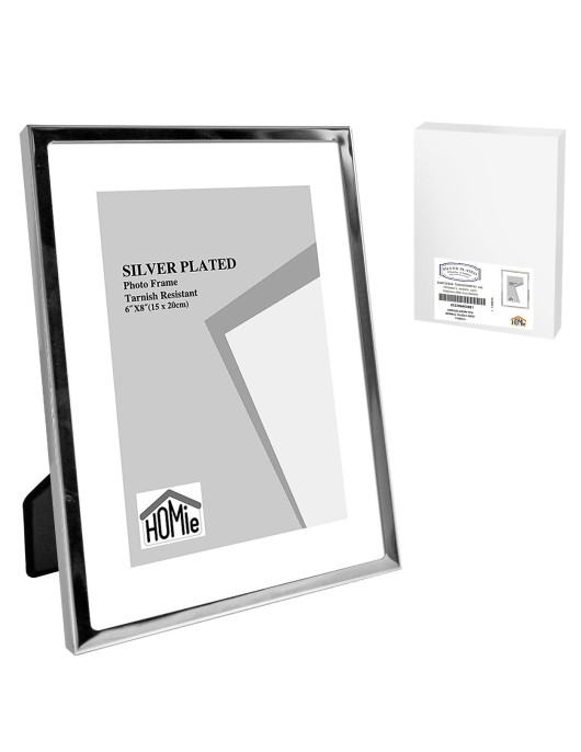 Κορνίζα Επάργυρη Minimal 15x20cm Homie 322084