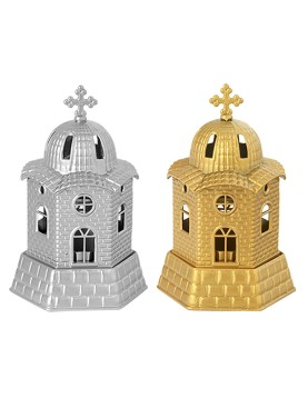 Καντήλι Εκκλησία Μεταλλικό 18x10cm Homie 32482