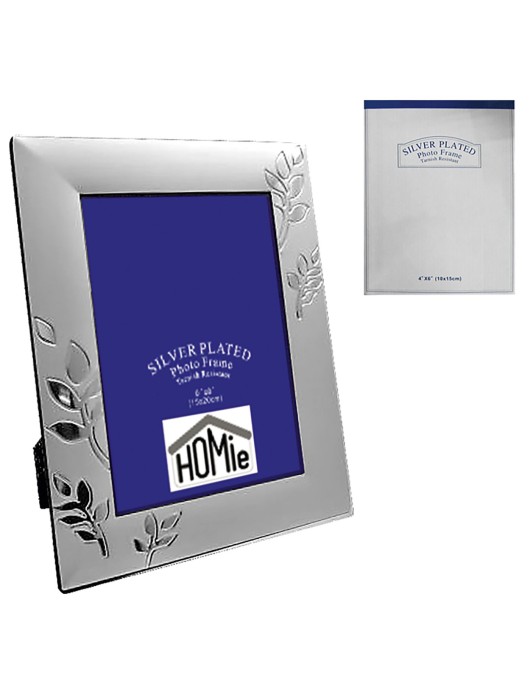 Κορνίζα Επάργυρη Κλαδιά 10x15cm Homie 32544