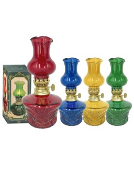 Λάμπα Παραφινέλαιου Οβαλ Έγχρωμη 18cm Homie 3288