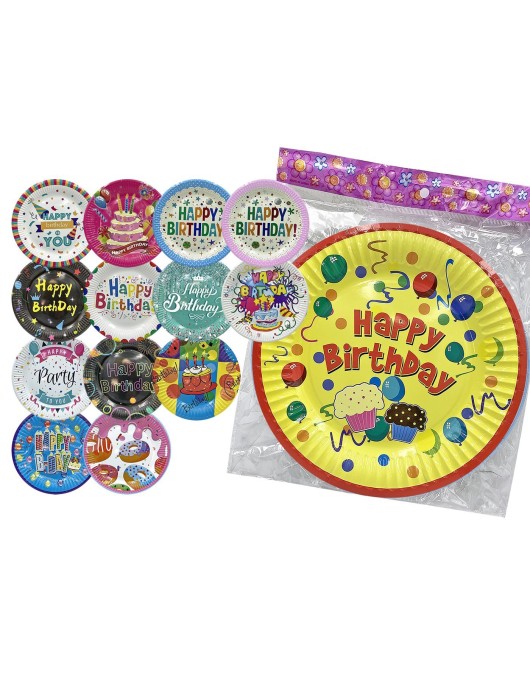 Πιάτα Πάρτυ πακ=10τεμ φ23 ø23cm Homie 3721