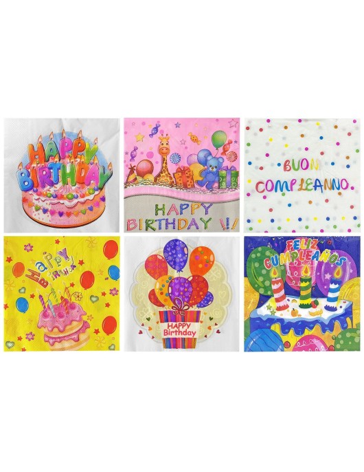 Χαρτοπετσέτες Πάρτυ πακ=20τεμ 33x33cm Homie 3763