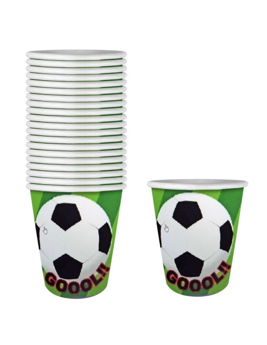 Ποτήρια Party Μπάλα πακ=20τεμ 8,5x7,5cm Homie 3788