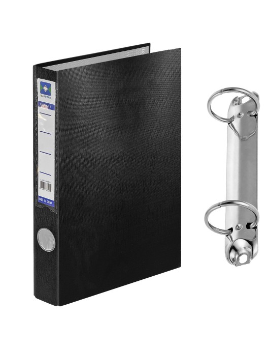 Κλασέρ α4 με 2 Κρίκους Μαύρο Α4 JustNote 381978