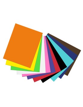 Χαρτόνια Κολάζ Χρώματα 50x70cm JustNote 39141