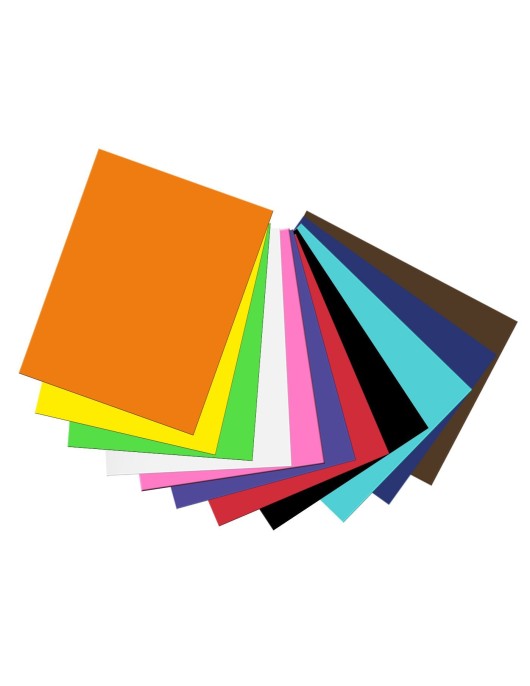 Χαρτόνια Κολάζ Χρώματα 50x70cm JustNote 39141