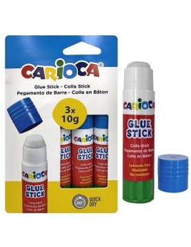 Κόλα Στικ Carioca σετ=3τεμ 3x10g Carioca 42781