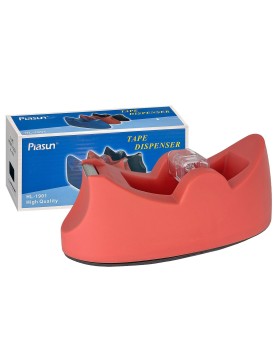 Βάση Κολλητικής Ταινίας Οβάλ Κόκκινη 19x7x8,5cm JustNote 39334