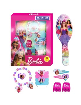 Σετ Αξεσουάρ Ομορφιάς 11τεμ Barbie 24x18x3,5cm Barbie
