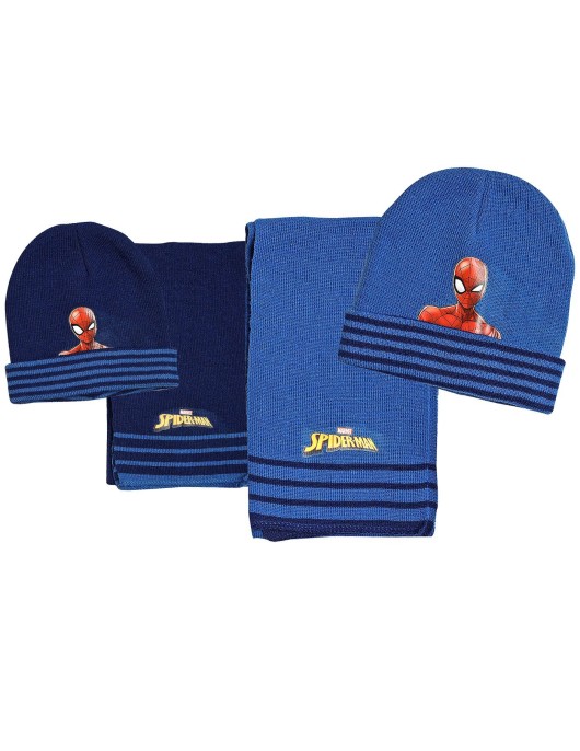 Σκούφος & Κασκόλ Spiderman σετ Spiderman S02213
