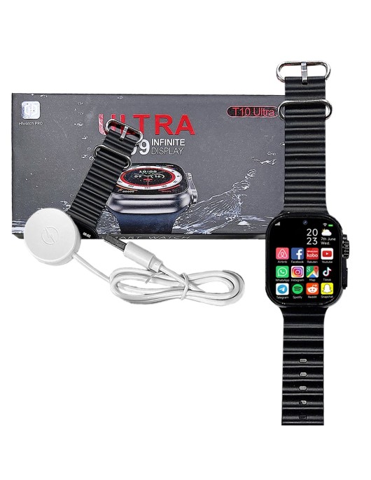 Ρολόι Smartwatch Λουράκι Μαύρο 4teen4ty 401430