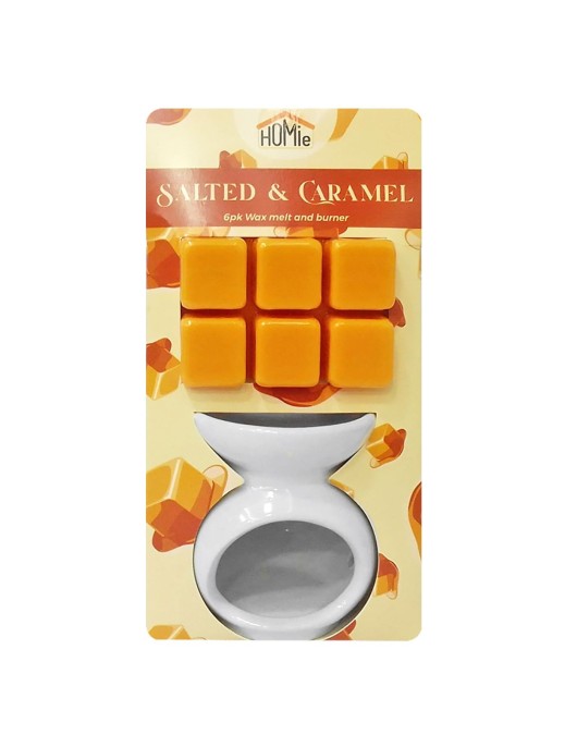 Βάση με Αρωματικό wax Melt Salted Caramel 6 Κύβοι Homie 423059