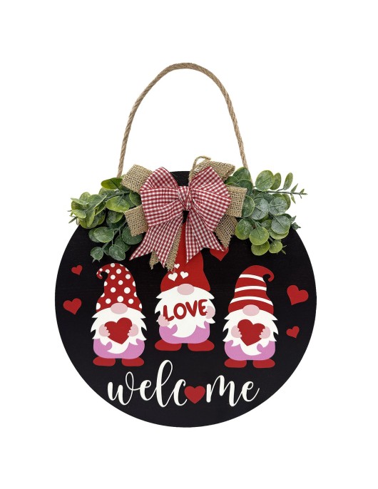 Κρεμαστό Ξύλινο Διακοσμητικό Valentine Homie 423109