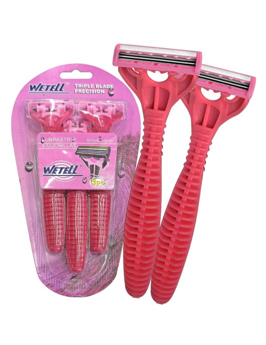 Ξυραφάκια Καρτέλα σετ=3τεμ 4teen4ty 4341