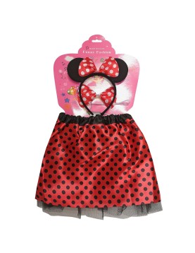 Σετ Αμφίεσης Παιδικό Ποντικίνα 3τεμ Carnavalista 231050