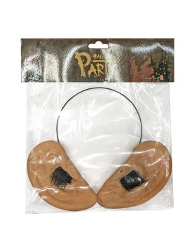 Στέκα Αυτιά με Τρίχες Κάθε αυτί=12,5cm Carnavalista 231131