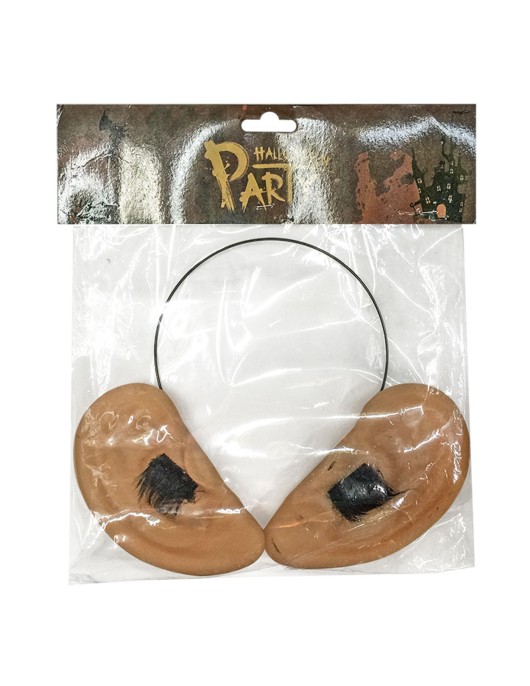 Στέκα Αυτιά με Τρίχες Κάθε αυτί=12,5cm Carnavalista 231131