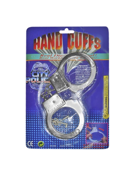Χειροπέδες Μεταλλικές 25x16,5cm Carnavalista 231541