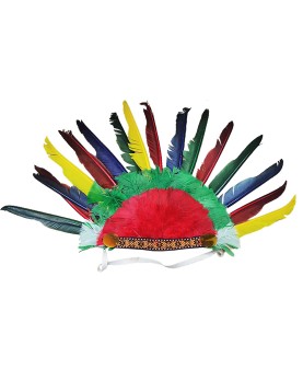 Περικεφαλαία Ινδιάνου-Φτερά 46x29cm Carnavalista 231715