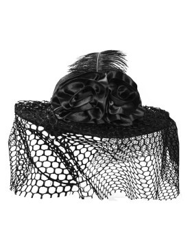 Καπέλο Εύθυμη Χήρα 34x9cm Carnavalista 231725