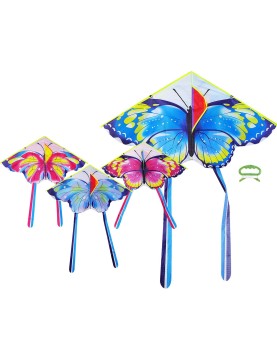 Αετός Σχήμα Πεταλούδας με Σπάγκο 80x45cm Carnavalista 231924