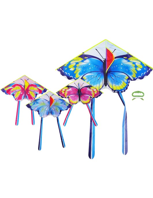 Αετός Σχήμα Πεταλούδας με Σπάγκο 80x45cm Carnavalista 231924