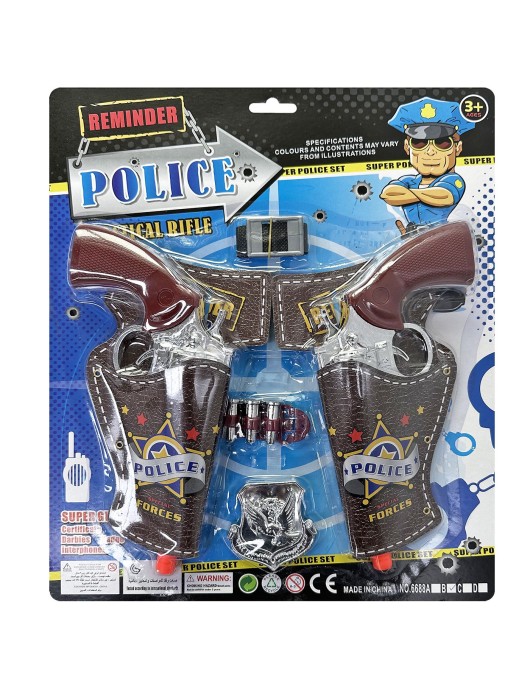 Καουμπόη σετ=7τεμ 34x28cm Carnavalista 231935