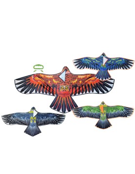 Αετός Γεράκι με Σπάγγο Αετός=140x63cm, Σπάγγος=30m Carnavalista 231955