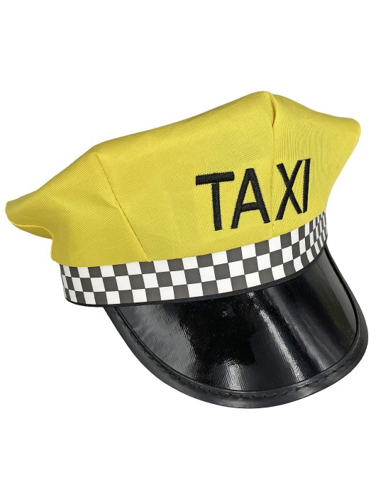 Καπέλο Taxi Ύφασμα Κίτρινο Carnavalista 231989