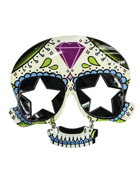 Γυαλιά Νεκρός με Στόμα 16,5x16cm Carnavalista 232026